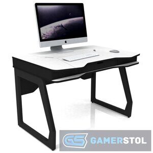 Компьютерный стол DX MONACO (трапеция) ECO black